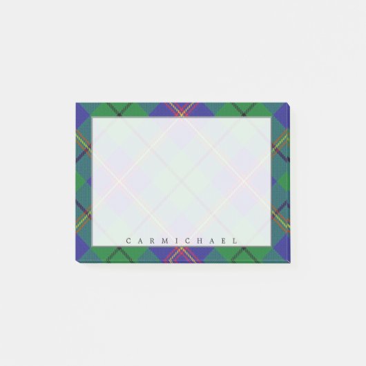 Post-it® Clan écossais de Regal Carmichael Tartan (Devant)
