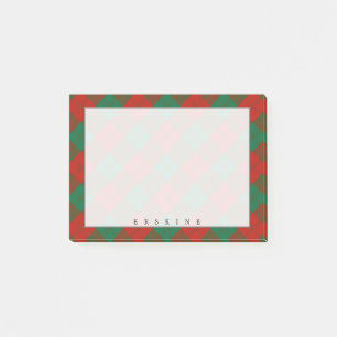 Post-it® Clan écossais de Regal Erskine Tartan