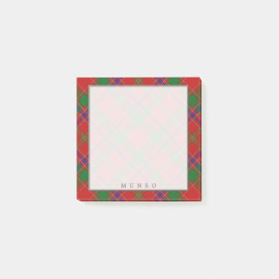 Post-it® Clan écossais de Regal Munro Tartan