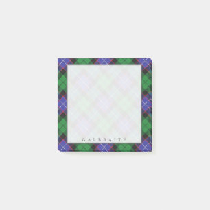 Post-it® Clan écossais régal Galbraith Tartan