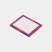 Post-it® Clan écossais Regal Hamilton Tartan (Incliné)