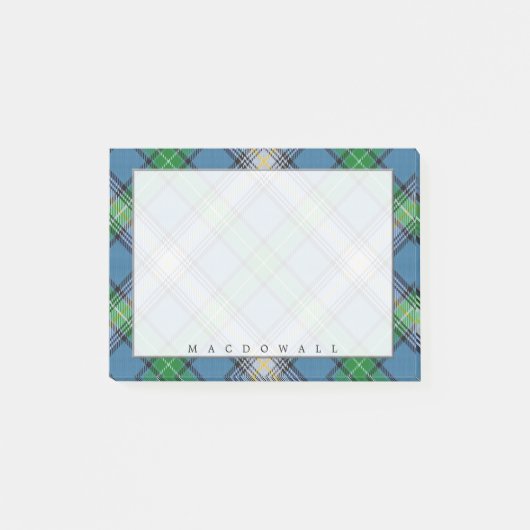Post-it® Clan écossais Regal MacDowall Tartan (Devant)