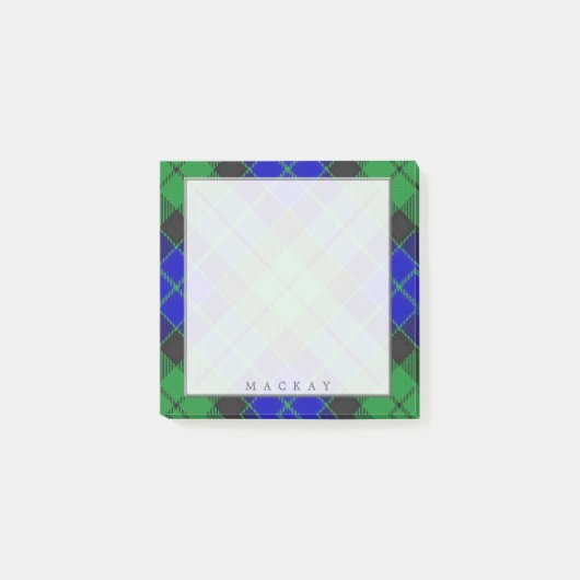 Post-it® Clan écossais Regal MacKay Tartan (Devant)