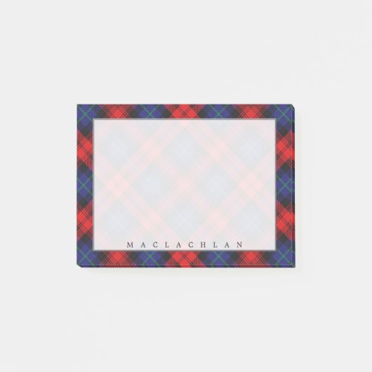 Post-it® Clan écossais Regal MacLachlan Tartan (Devant)