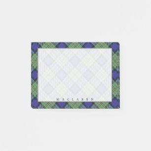 Post-it® Clan écossais Regal MacLaren Tartan