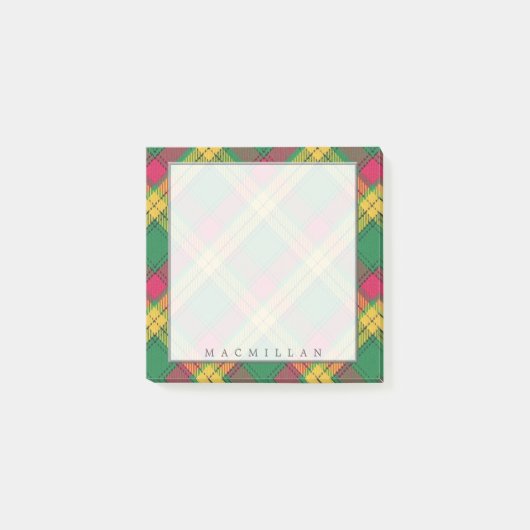Post-it® Clan écossais Regal MacMillan Tartan (Devant)