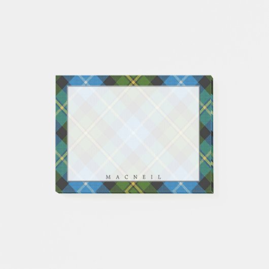 Post-it® Clan écossais Regal MacNeil Tartan (Devant)