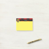 Post-it® Clan MacLeod de Raasay Crest (Sur un bureau)