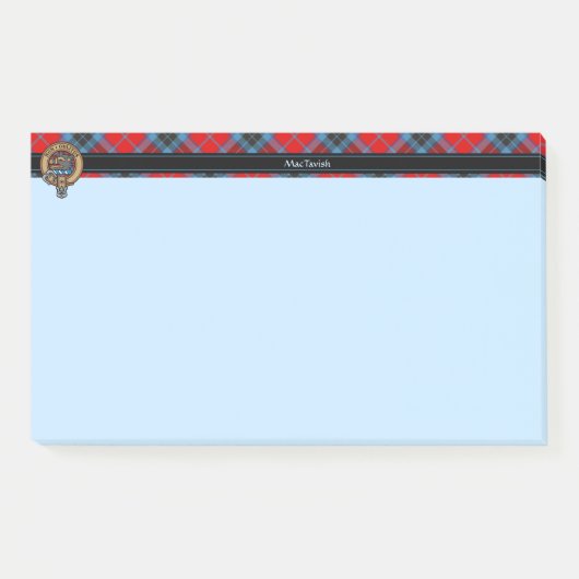Post-it® Clan MacTavish Crest Post-it Notes (Devant)
