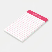 Post-it® Classic Cherry Red Linked Personnalisé (Incliné)
