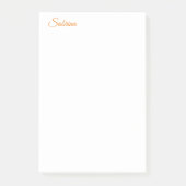 Post-it® Classic Plain Simple Clean Nom professionnel (Devant)