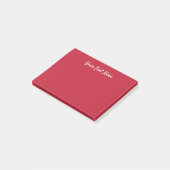 Post-it® Classic solide Vrai rouge (Incliné)