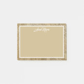 Post-it® Classique moderne en granit bronze (Devant)