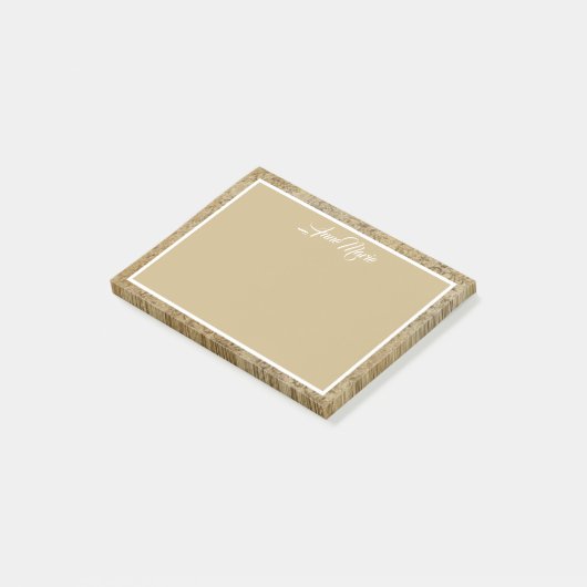 Post-it® Classique moderne en granit bronze (Incliné)