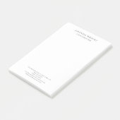 Post-it® Classique Plain Attrayant Élégant Entreprise (Incliné)