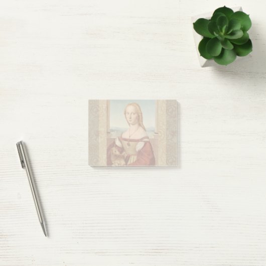 Post-it® Classique Raphael Lady et Unicorn (Bureau)