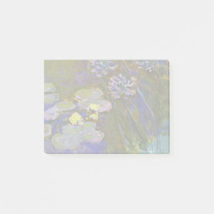 Post-it® Claude Monet Nymphéas Agapanthus Art Vintage