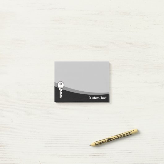 Post-it® Clé simple (Sur un bureau)