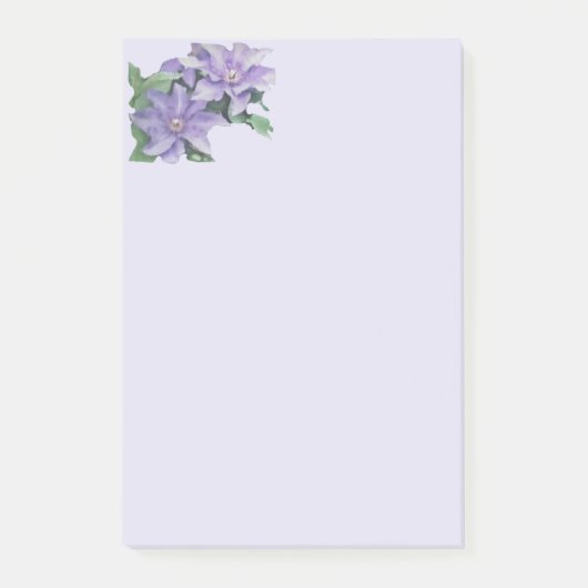 Post-it® Clematis Purple Post-It Notes (Devant)