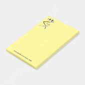 Post-it® Clés du gène de la musique (Incliné)