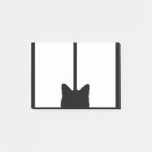 Post-it® Clic de chat de fenêtre pour customiser l'arrière (Devant)