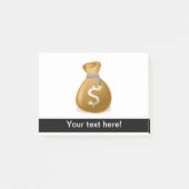 Post-it® Clipart sac argent (Devant)