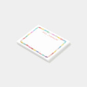 Post-it® Clips en papier coloré Nom des enseignants (Incliné)