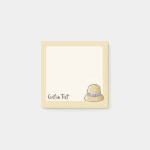 Post-it® Cloche Casquette beige (Devant)