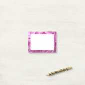 Post-it® Closeup de pivoines roses (Sur un bureau)