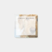 Post-it® Closeuse de coquelicot de Goldendoodle (Devant)