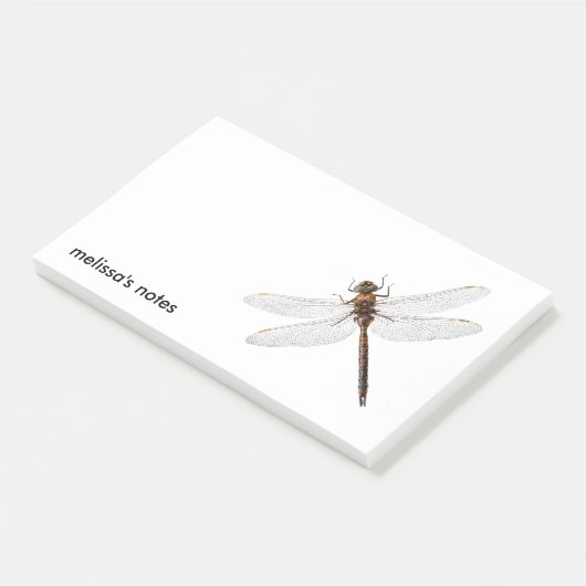 Post-it® Closeuse d'une libellule de Darner du Canada (Incliné)