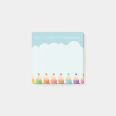 Post-it® Cloud crayon (Devant)