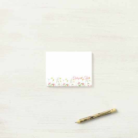 Post-it® Clovers & Daisy (Sur un bureau)