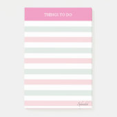 Post-it® Clovers et Pastel à faire des choses à faire Post- (Devant)