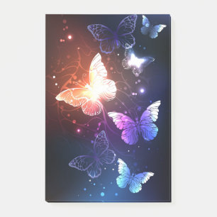 Post-it® Clowing Night Butterflies