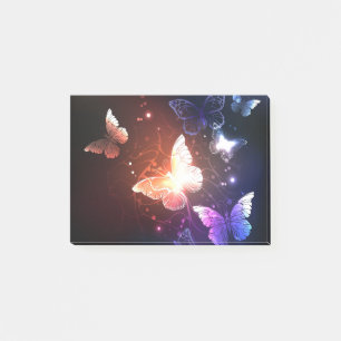 Post-it® Clowing Night Butterflies
