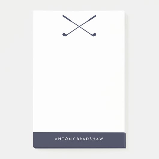 Post-it® Club de golf Blue (Devant)