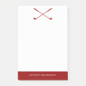Post-it® Club de golf Red (Devant)