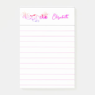 Post-it® Coccinelle avec queue amusante personnalisée