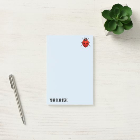 Post-it® Coccinelle Chanceuse (Bureau)