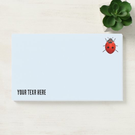 Post-it® Coccinelle Chanceuse (Bureau)