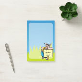 Post-it® Cochon avec signe (Bureau)