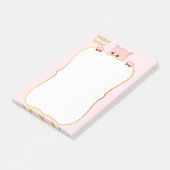 Post-it® Cochon Chanceux Mignon & Choses à Faire (Incliné)
