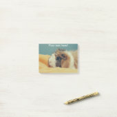 Post-it® Cochon de Guinée (Sur un bureau)