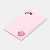 Post-it® Cochon et abeille amis (Incliné)