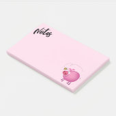 Post-it® Cochon et abeille amis  (Incliné)