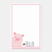 Post-it® Cochon mignon (Devant)