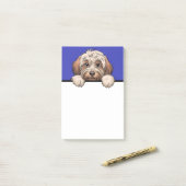 Post-it® Cockapoo Cute Papeterie Cadeaux Amoureux de les ch (Sur un bureau)