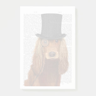 Post-it® Cocker Spaniel, Formal Hound et Casquette