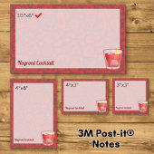 Post-it® Cocktail Negroni
